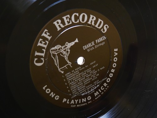 CHARLIE PARKER With Strings LP CLEF RECORDS MG C-675 US 1955 DG MONO DSM BEBOP - Picture 3 of 13