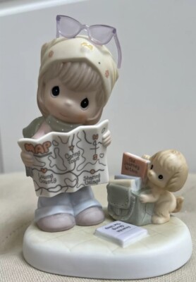 Precious Moments Map A Route Toward Loving,Caring & Sharing C0025 Box & Inserts