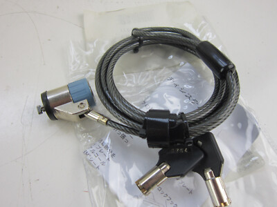 Brenthaven Zero Impact Laptop Cable Lock  #4100. 2 Keys.