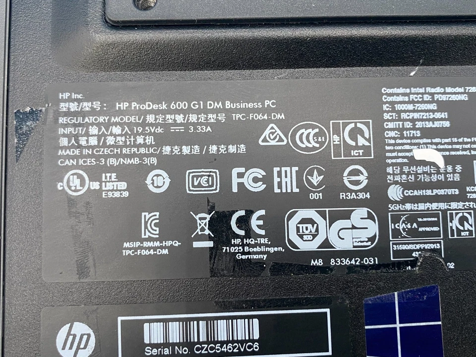 HP ProDesk 600 G1 Desktop Mini - i5-4th - 16GB RAM - 240GB SSD - PSU (OFFERS OK) - Image 4 of 4