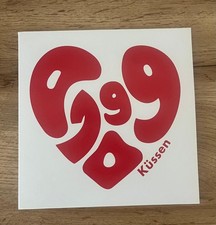 01099 Küssen rote Vinyl SIngle, neu
