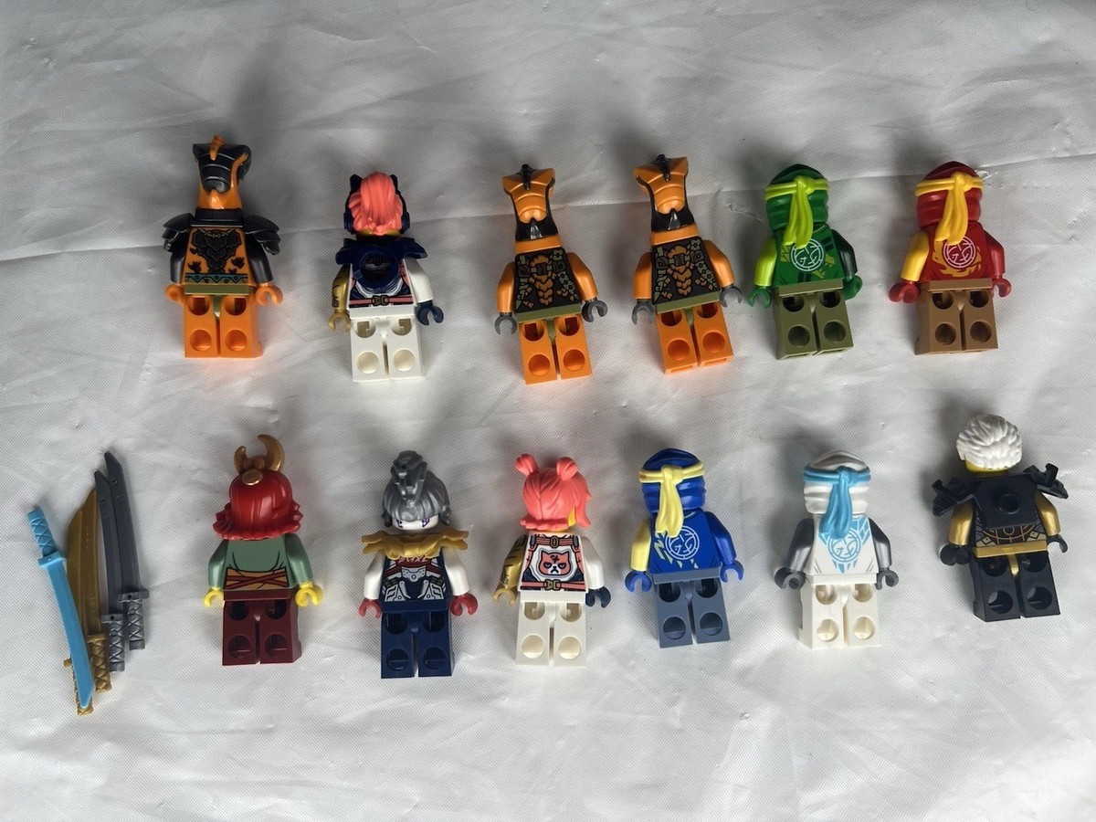 LEGO Ninjago Minifigure Lot Ninja Kai Jay Pixal Sora Boa