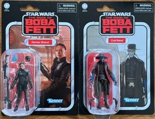 2-Star Wars Vintage Collection Cad Bane Fennec Shand 3.75 Figure