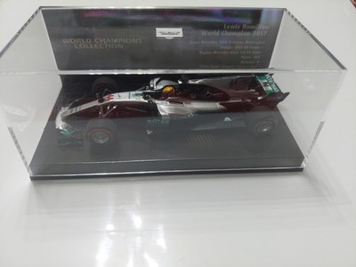 1/43 Minichamps Mercedes W08 AMG F1 #44 2017 Lewis Hamilton World Champion