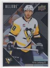 #55 Kris Letang 2024-25 Upper Deck Allure Black Rainbow Pittsburgh Penguins