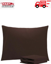 Standard Pillow Shams - 2 Pack Brushed Microfiber 20X26 Sham Covers - Super Soft