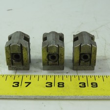 Rohm Jaws for Scroll Chuck 3-Jaw 3/4" Wide  3 Piece Set