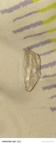 Clear Rough Mineral Crystal for Faceting and Specimen Collection