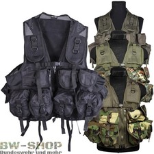BUNDESWEHR EINSATZWESTE NEU US ARMEE TACTICAL VEST BW TAKTISCHE WESTE 12-TASCHEN