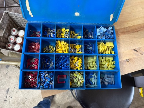 Assorted Insulated Electrical Wire Crimp Terminals Port Connectors Kit US