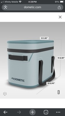 Dometic GO Portable Soft Storage 20L     20 Liter Color: Glacier New NWT
