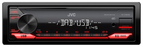 JVC MP3 DAB 1DIN Lenkrad USB Autoradio für Mitsubishi Outlander 07-12 aktiv Disp - Bild 2 von 10