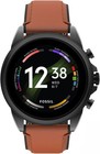 NOWY Fossil Gen 6 Smartwatch – 44mm – brązowy skórzany pasek – FTW4062V