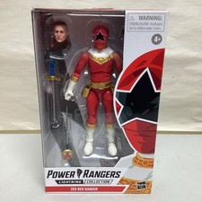 Power Rangers Lightning Collection 6 Inch Figure   Zeo Red Ranger- Free S&H