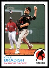 Kyle Bradish 2022 Topps Heritage #642 Orioles MLB READ FREE SHIP AutographDen