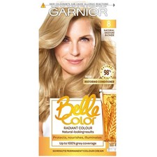 Image of Garnier Belle Color Permanent Hair Dye - 8 Natural Medium Blonde