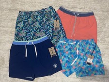 CHUBBIES Swim Trunks Men s Size Medium Bundle Of 4 Pairs NWT - READ