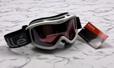 NEW Bolle Carve Adult Snow Ski Goggles White LENS VERMILLON GUN Category S2