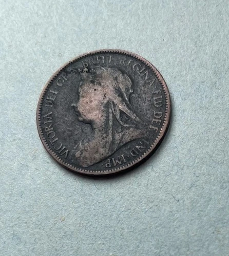 1897 Victoria Half Penny — photo from the most recent tracked eBay sale
