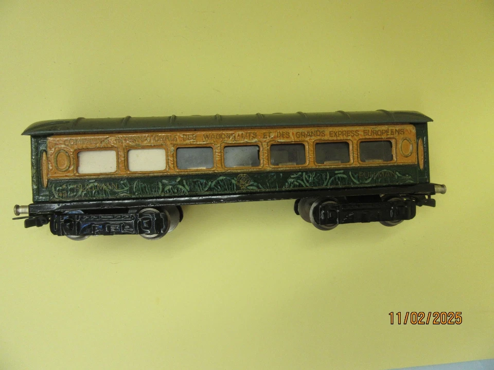 H0 - Marklin 349E Preguerra 1908/1909 Orient Express Metal Pullmann Car - Muy Raro Foto 3 de 4