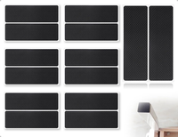 12 StüCk Antirutsch Pads,Selbstklebend Antirutschmatte,Quadrat Klebepads,Verwend