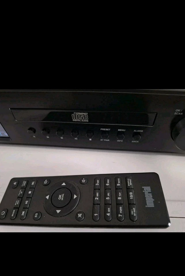 Imperial Dabman i550 DAB+ UKW Radio Internetradio Schwarz Wlan Neuwertig  - Bild 4 von 4