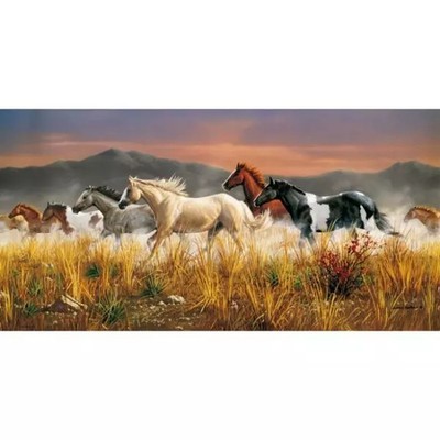 8005125380060 Puzzle 13200 elementów. High Quality Collection. Konie Clementoni