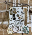 Fashion Vintage Costume Jewelry Lot - Necklaces, Bracelets, Earrings And Beads