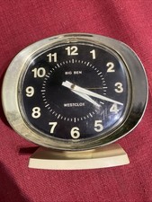 Vintage Big Ben Westclox Wind Up Alarm Clock  Working Condition