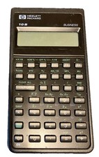 Vintage HP Hewlett Packard 10B Business Financial Calculator