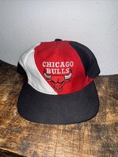 VTG 90s Chicago Bulls NBA Basketball SnapBack Swirl Hat