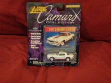Johnny Lightning 1977 Chevy Camaro Z28 164 Diecast Collector Car - White