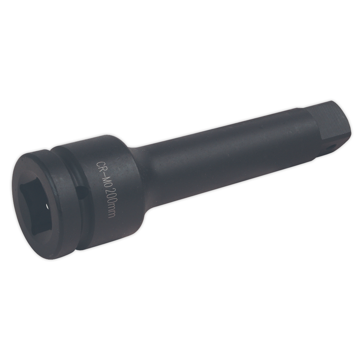 Sealey Impact Extension Bar 200mm 1"" Square Drive Drop-Forged Steel AK5511
