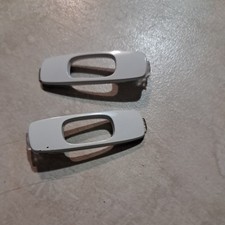 Authentic Oakley Batwolf Replacement "O" Icons-EMBLEMS- Logos white