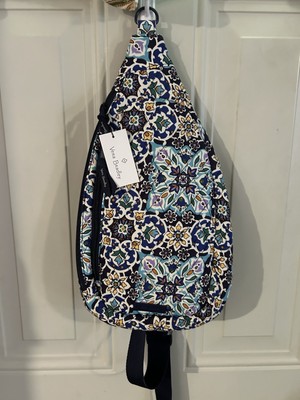 Vera Bradley Essential Sling Backpack with Pouch, Lisbon  display picture 2