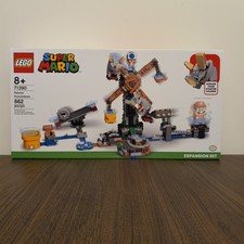 LEGO Super Mario: Reznor Knockdown Expansion Set 71390 New Sealed Box- Retired