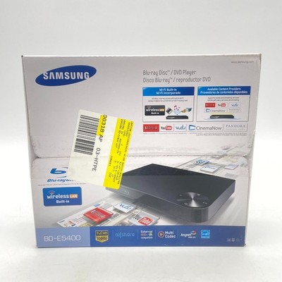 Samsung BD-E5400 Blu-ray/DVD Player with Built-in Wi-Fi HD 1080p HDMI - Black