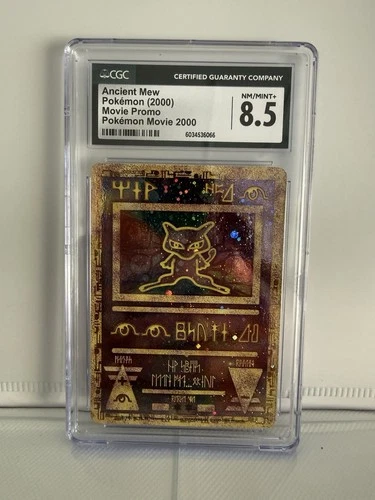 Wizards of the Coast Ancient Mew 1 Movie Promo Holo CGC 8.5 Pokémon TCG 2000