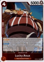 Lucky.Roux OP09-015 Rare Emperors in the New World One Piece TCG