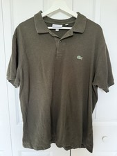 Lacoste Classic Fit Polo Shirt Green Mens Size XXL
