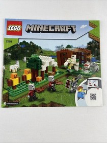 Lego Instruction Manuals Books ONLY Lot Of 8 Minecraft 21121 21159 21158 21151