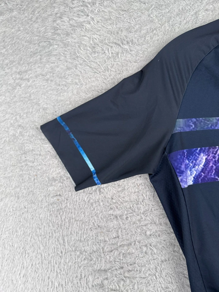 Jersey de ciclismo Sugoi adulto medio azul cremallera completa manga corta bolsillos traseros polietileno Foto 4 de 4