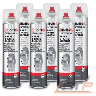 6x HOLTS BREMSENREINIGER 600ml TEILEREINIGER BREAK CLEANER QUICK DRY