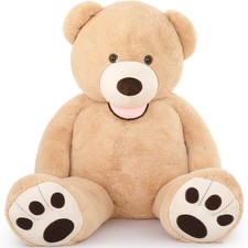 MorisMos Giant Teddy Bear Plush 6ft Life Size Huge Blue Teddy Bears