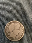 1912-D 50C Barber Half Dollar