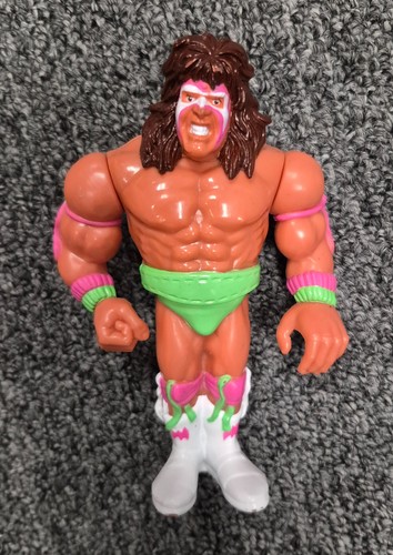 WWF Hasbro The Ultimate Warrior Action Figure 1990...