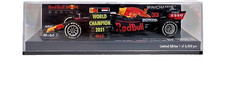 MINICHAMPS 1:43 F1 Red Bull RB16B Verstappen Winner Abu Dhabi 2021 New 410212333