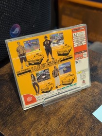 CRAZY TAXI 1 SEGA DREAMCAST NTSC J JAPANESE Version Disc and Inserts only