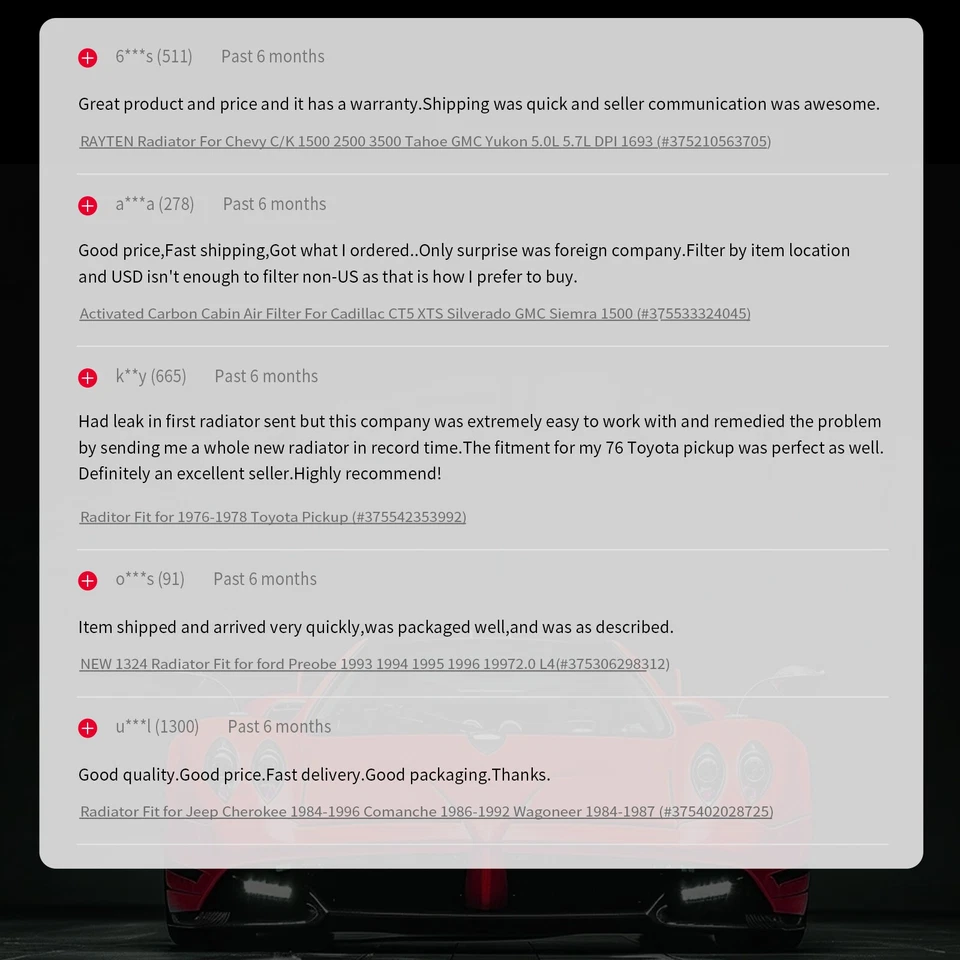 A/C Condenser for Chrysler LeBaron 1991-95 New 1990-93 Dodge Daytona 1991-93 - Image 2 of 4