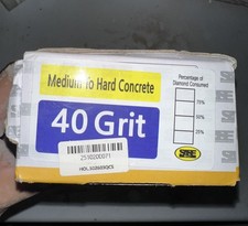 SASE metal bonding 40 Grit diamonds blue lightly used